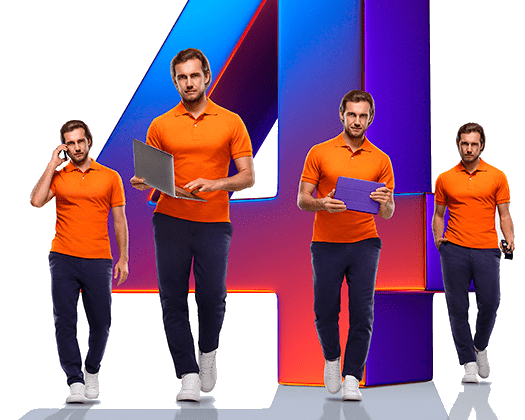 Великолепная четверка Ростелеком в&nbsp;посёлок городского типа Ильинский (Московская область)